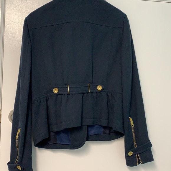 Burberry Brit jacket navy with red and gold - Picture 4 of 7